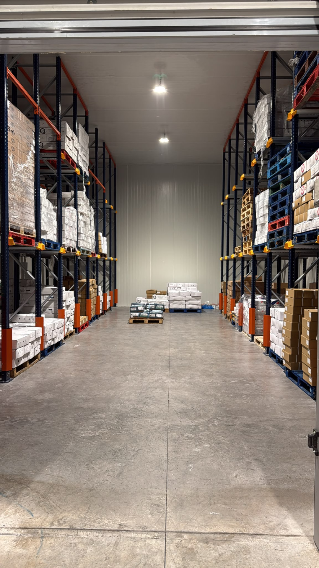 DMS Meats European import supply chain — UK cold storage