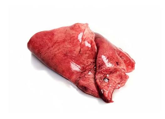 Beef Lungs Cut & Packed