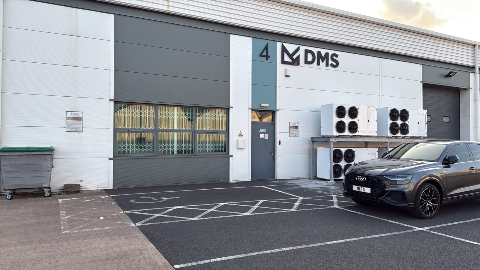 DMS Meats Ltd cold storage facility exterior